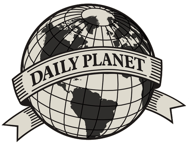 superman daily planet logo
