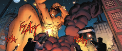 Rothstein grows destroying the factory and trying to evade the mercenaries' shots