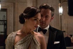 Diana Prince and Bruce Wayne