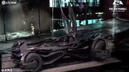 1:12 scale Batman v Superman: Dawn of Justice Batmobile open