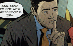 Bruce Wayne introduces himself to Zoe