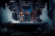 Cyborg leads the Justice League
