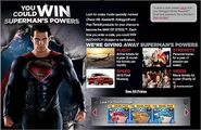 Man of Steel promotion details