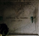 Patrick A. Wayne (gravestone)