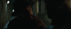 Batman confronts Deadshot