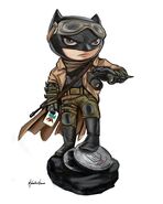 Iron Studios Mini Co. Knightmare Batman concept art