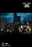 Cosbaby Batman with Batmobile