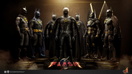 Batsuits hot toys