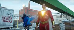 Shazam and Freddy testing strength (1)