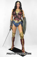1:1 scale Wonder Woman foam statue