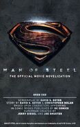 Man of Steel The Official Movie Novelization alternate cover
