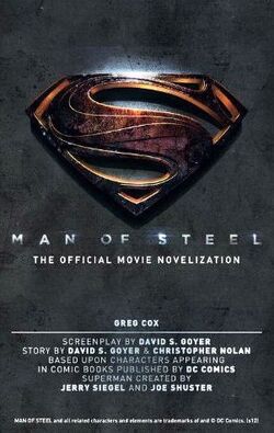 Man of Steel: The Official Movie Novelization