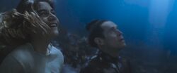 Arthur and Vulko underwater