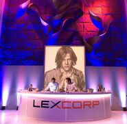 Lex Luthor stage from BvS trailer party