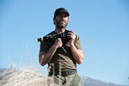 MoS-BTS-Zack Snyder on set