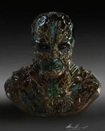 Enchantress parademon concept art for Suicide Squad