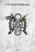Suicide Squad tattoo poster - Slipknot
