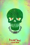 Suicide Squad character poster - Killer Croc