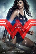 Batman v Superman Dawn of Justice - Wonder Woman character poster