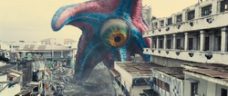 Starro tries to kick the rats