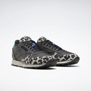 Cheetah-inspired Classic Leather shoes