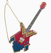 Musical Wonder Woman guitar ornament