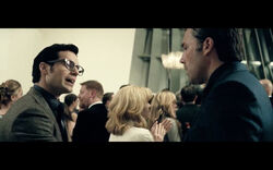 Bruce Wayne meets Clark Kent