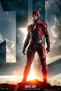 Justice League - Flash character poster