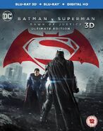 Blu-Ray 3D with Batman v Superman: Dawn of Justice: Ultimate Edition