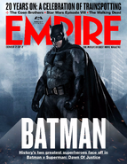 Variant cover of the March 2016 edition of British magazine Empire, featuring Batman