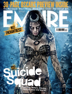 Enchantress variant cover of the December 2015 edition of the British magazine Empire