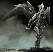 Parademon concept art for Justice League