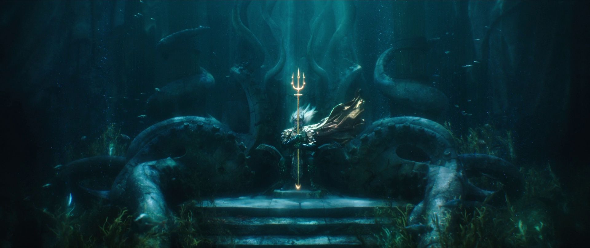 Beautiful 'Aquaman' Concept Art Focuses On King Atlan's Trident