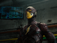 Upgraded Flash Suit on mannequin