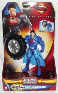 Power Attack Deluxe: Wheel Wrecker Superman