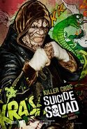 Killer Croc comic character poster