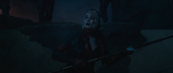 Harley Quinn surrenders to the Armed Forces