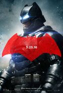 Batman v Superman Dawn of Justice - Batman character poster
