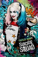 Harley Quinn comic character poster