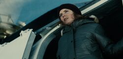 Lois arriving in Canada.