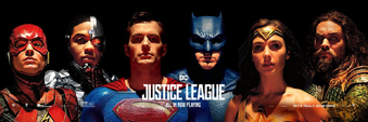 Justice League - Banner con Superman