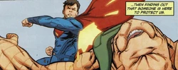 Superman se enfrenta a los Ko'erst.