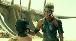 Antiope no deja ganar a Diana