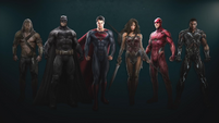 Justice League - Arte conceptual del equipo