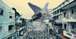 Starro lanza un auto