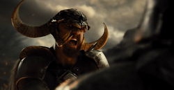Ares hiere a Darkseid