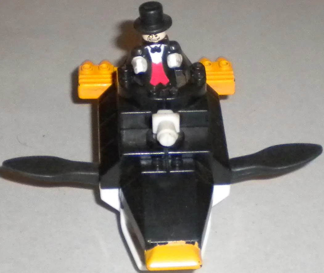 Penguin Submarine McDonald s Lego figure DC Hall of Justice