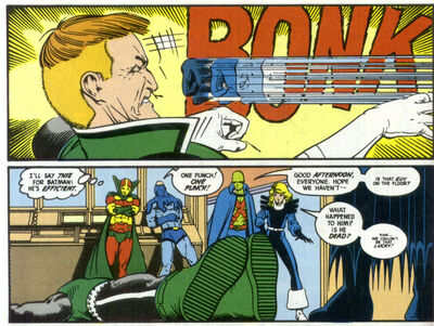 Bat guy gardner punch