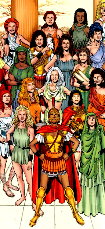 Amazons of themyscira