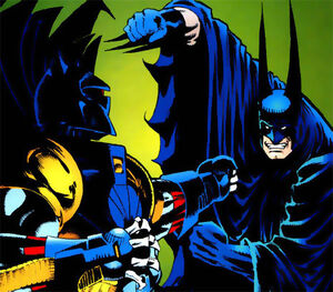 Azrael vs batman